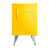 Frigobar Brastemp Retrô na cor Amarelo Frigobar Brastemp Retrô na cor Amarelo