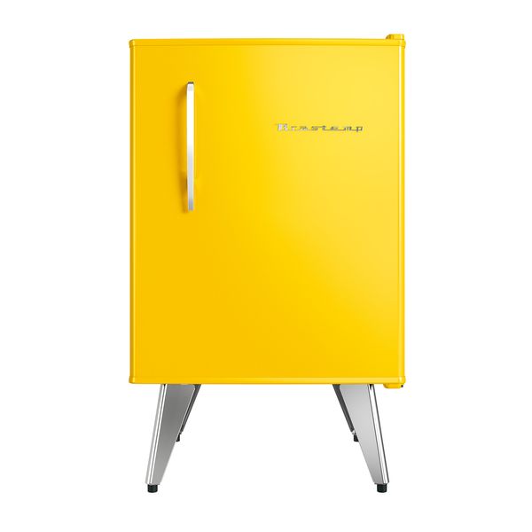 Geladeira/refrigerador 76 Litros 1 Portas Amarelo Retrô - Brastemp - 110v - Bra08ayana